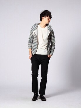 にっしーさん（メンズ・175cm）の春コーディネート