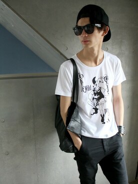 にっしーさん（メンズ・175cm）の春コーディネート