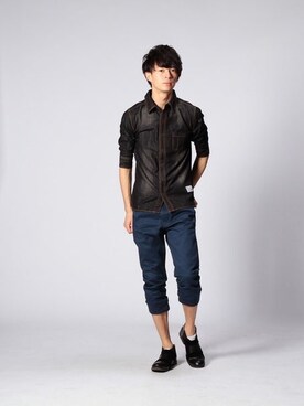 にっしーさん（メンズ・175cm）の夏コーディネート