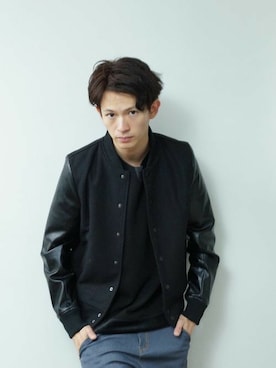 「DETAILS（ディテールズ）のアイテム（スウェット）」を使った、にっしーさん（メンズ・175cm）の夏コーディネート