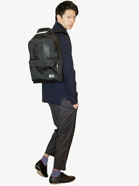 「DETAILS（ディテールズ）のアイテム（シューズ）」を使った、にっしーさん（メンズ・175cm）の冬コーディネート