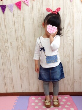 ＊sora＊さん（キッズ・90cm）の春コーディネート