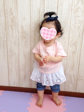 ＊sora＊さん（キッズ・70cm）の夏コーディネート