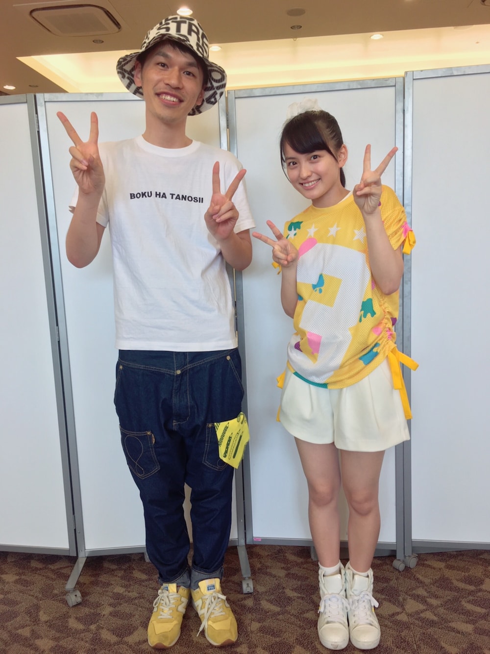 「夏コーデ、バゲットハット、phatee、ボクタノ、サルエルパンツ、サルエリスト、SOU・SOU、Tシャツ」｜「PHATEEの☆【PHATEE】 ファティー BUCKET HAT（ハット、その他）」を使った、まなとさん（メンズ・181cm）の夏コーディネートの1枚目の写真