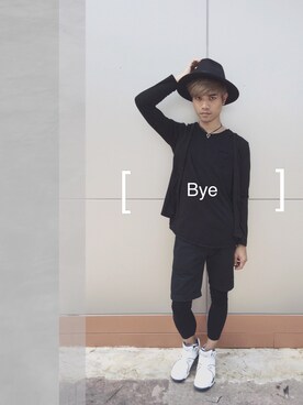 「hat」｜Wayne さん（メンズ・173cm）の春コーディネート