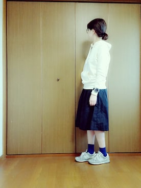 「スエット」｜あか＊さん（レディース・161cm）の秋コーディネート