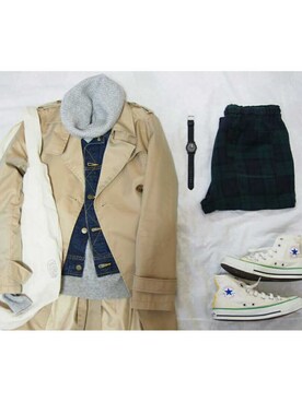 あか＊さん（レディース・161cm）の冬コーディネート