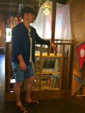 you。さん（メンズ・178cm）の春コーディネート