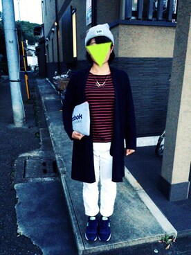 「pink adobe（ピンクアドベ）のアイテム（ジャケット/アウター）」を使った、ワカチコさん（レディース・150cm）の秋コーディネート