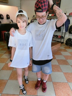 「RADICAL（RADICAL）のアイテム」を使った、DYZさん（レディース・153cm）の夏コーディネート