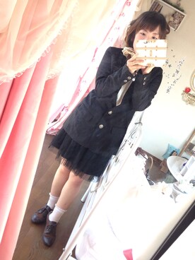 「axes femme（アクシーズファム）のアイテム（その他シューズ）」を使った、~toi~さん（レディース・148cm）の春コーディネート