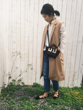 「Rolick（ロリック）のアイテム」を使った、riyoさん（レディース・162cm）の春コーディネート