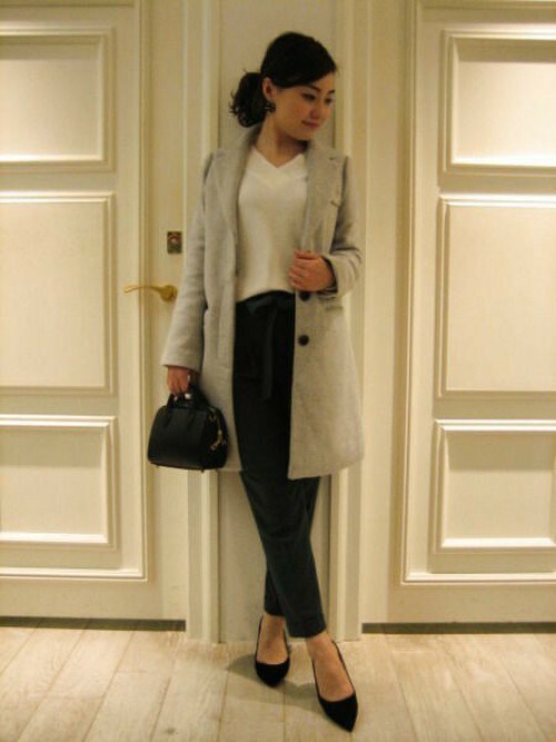 すみれ Apart By Lowrys ルミネ町田 Apart By Lowrysのチェスターコートを使ったコーディネート Wear すみれ Apart By Lowrys ルミネ町田 Apart By Lowrysのチェスターコートを使ったコーディネート Wear