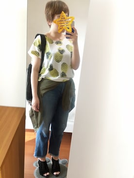つなこさん(レディース・157cm)の夏コーディネート