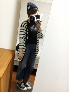 つなこさん（レディース・157cm）の秋コーディネート