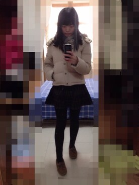 「日常」｜「アイテム（その他シューズ）」を使った、求毕业一切顺利的兔儿爷さん（レディース・158cm）の冬コーディネート