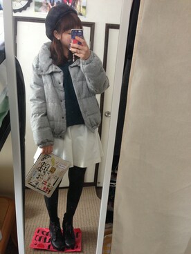 「Spring（スプリング）のアイテム（バッグ）」を使った、sakikoさん（レディース・159cm）の冬コーディネート