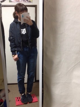 sakikoさん（レディース・159cm）の冬コーディネート