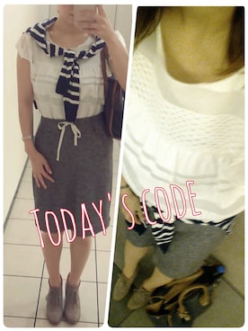 mikiさん（レディース・153cm）の夏コーディネート