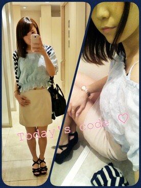 mikiさん（レディース・153cm）の夏コーディネート