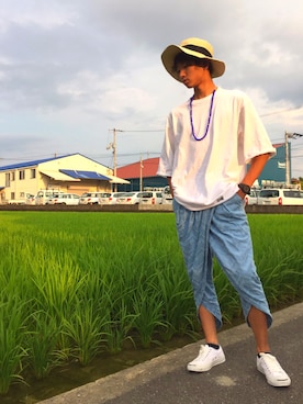 Daikinman←さん（メンズ・175cm）の夏コーディネート