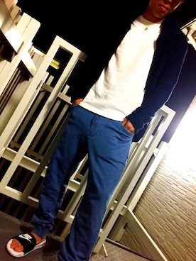 藤倉諒祐さん（メンズ・168cm）の秋コーディネート