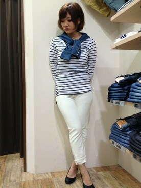 MIYAMOMOさん（レディース・157cm）の夏コーディネート