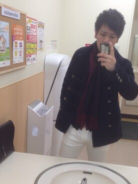「アイテム（ピーコート）」を使った、kousukeさん（メンズ・178cm・10代）の夏コーディネート