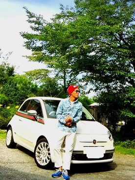 「imp.（インプ）のアイテム」を使った、MASAHARUさん（メンズ・168cm）の夏コーディネート