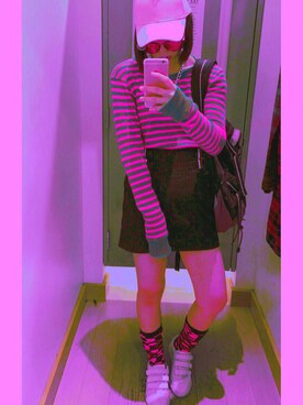 「長袖(袖丈)」｜HIKYARYさん（レディース・159cm）の夏コーディネート