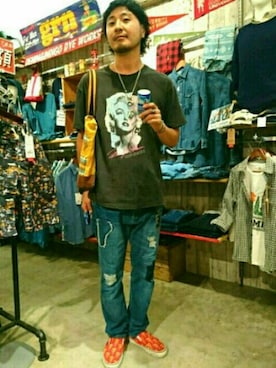 「アイテム（トートバッグ）」を使った、きたろうさん【grn】さん（メンズ・182cm・30代）の夏コーディネート