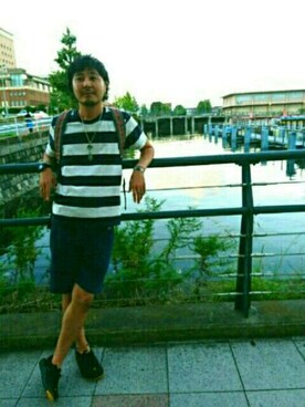 「アイテム（バックパック/リュック）」を使った、きたろうさん【grn】さん（メンズ・182cm・30代）の秋コーディネート