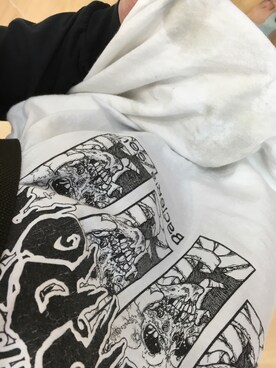「pushead」｜チンまつもとさん（メンズ・174cm）の秋コーディネート