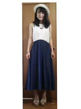 ちひろ。さん（レディース・156cm）の夏コーディネート