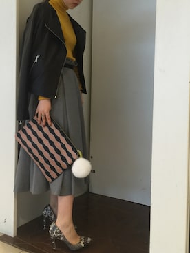 Chie Ikeharaさん(レディース・157cm)の秋コーディネート