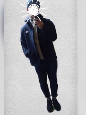 naoさん（メンズ・171cm）の冬コーディネート