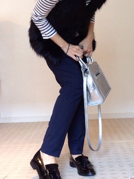 GINAさん（レディース・158cm）の秋コーディネート