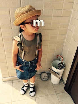    ＭiiiYA⁂さん（キッズ・100cm）の夏コーディネート