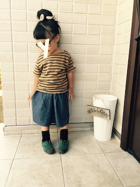    ＭiiiYA⁂さん（キッズ・90cm）の夏コーディネート