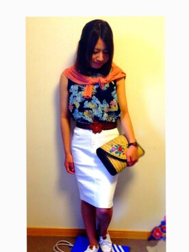 miiさん（レディース・155cm）の夏コーディネート