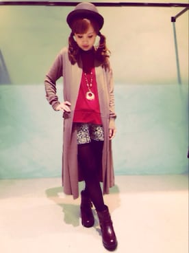 「INGRID（イングリッド）のアイテム」を使った、mei♡さん（レディース・149cm）の秋コーディネート