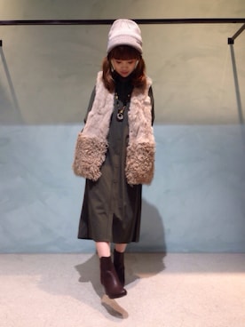 「INTERPLANET WINGS（インタープラネットウィング）のアイテム」を使った、mei♡さん（レディース・149cm）の秋コーディネート