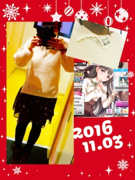 「イチゴチョコ」｜美音さん（レディース・159cm）の秋コーディネート
