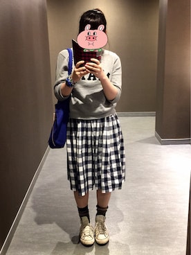 ao***さん（レディース・154cm）の夏コーディネート