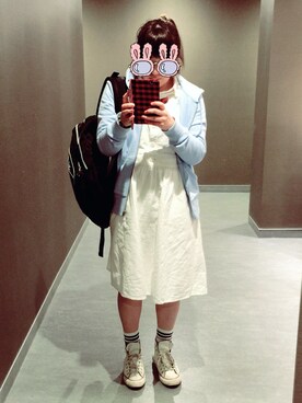 「haco!（ハコ）のアイテム（チュニック）」を使った、ao***さん（レディース・154cm）の秋コーディネート