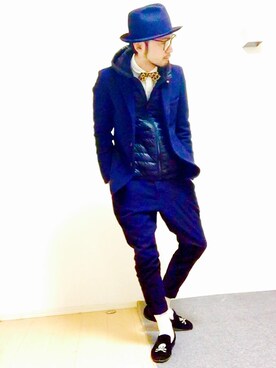 オオヒラさん（メンズ・170cm）の秋コーディネート