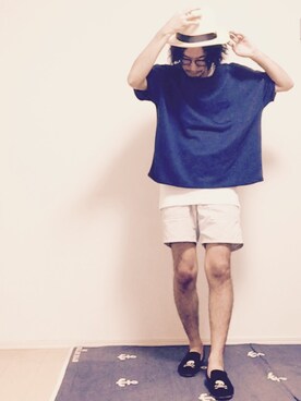 オオヒラさん（メンズ・170cm）の夏コーディネート