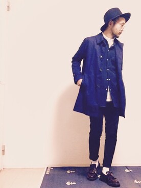 オオヒラさん（メンズ・170cm）の秋コーディネート