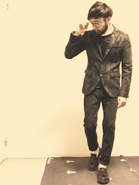 オオヒラさん(メンズ・170cm)の秋コーディネート