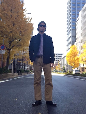 「サタデーズ ニューヨークシティ (Saturdays NYC)」｜hiroshi_utsumiさん（メンズ・178cm）の冬コーディネート